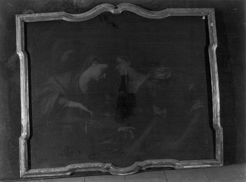SCENA BIBLICA (dipinto, elemento d'insieme) di Piola Domenico (seconda metà sec. XVII)