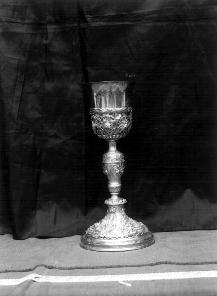 calice, opera isolata - bottega ligure (seconda metà sec. XIX)