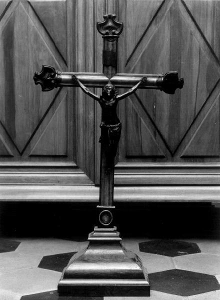 CRISTO CROCIFISSO (crocifisso, opera isolata) - PRODUZIONE LIGURE (prima metà sec. XX)