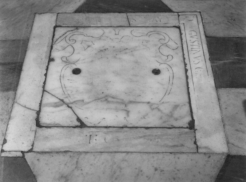 lapide tombale, opera isolata - bottega ligure (sec. XVII)