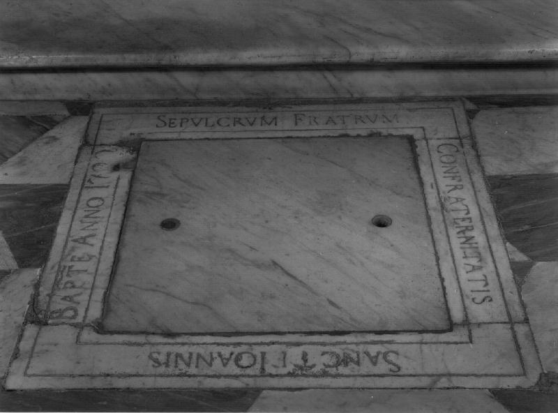 lapide, opera isolata - bottega ligure (sec. XVIII)