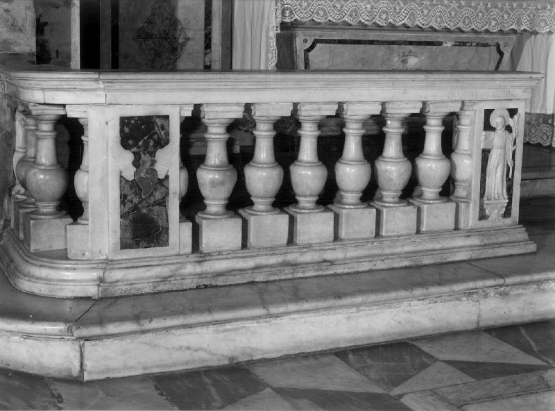 Santi (balaustrata, serie) - bottega ligure (prima metà sec. XVII)