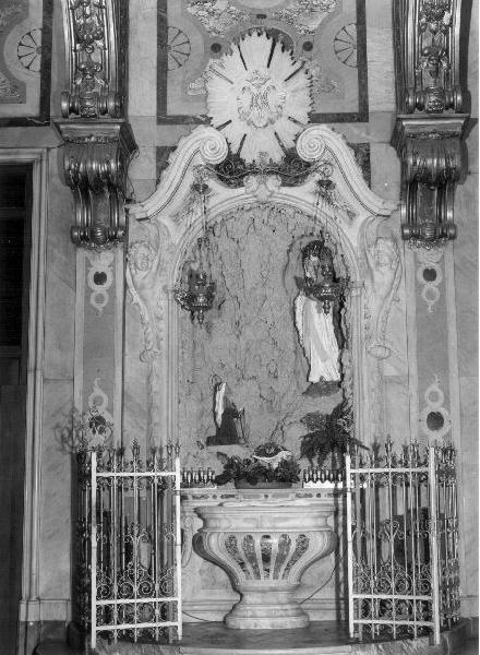 nicchia, elemento d'insieme di Argone Agostino (ultimo quarto sec. XIX)