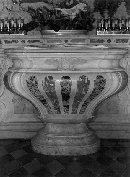 cherubino (altare, elemento d'insieme) di Argone Agostino (ultimo quarto sec. XIX)