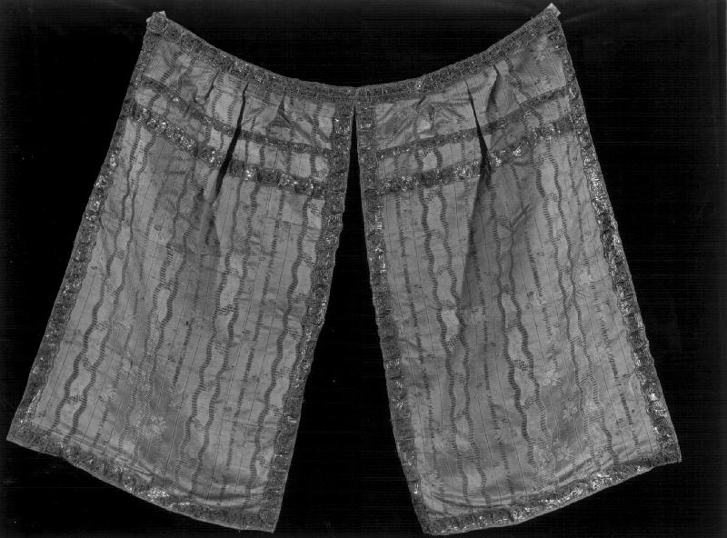 conopeo di tabernacolo, elemento d'insieme - manifattura ligure (ultimo quarto sec. XVIII)