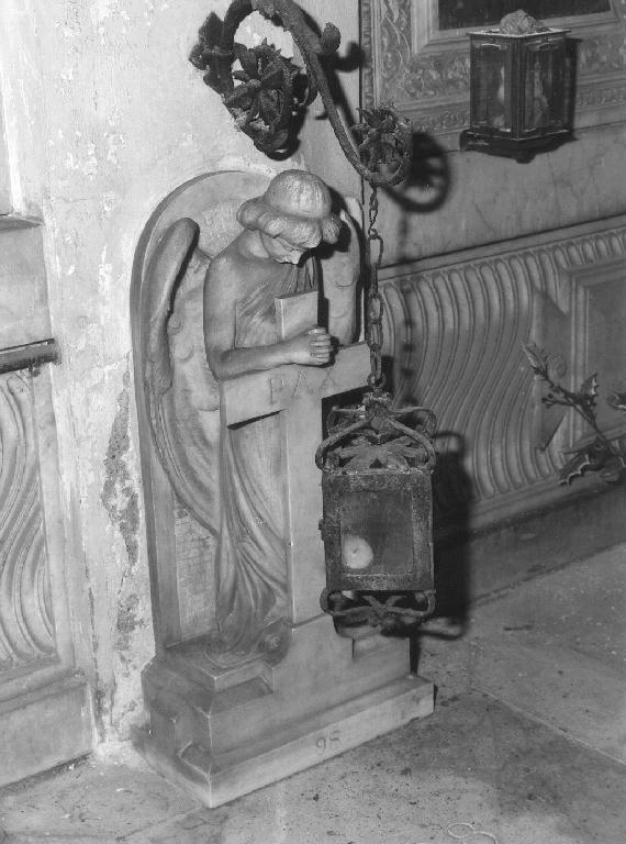 angelo orante (monumento funebre, opera isolata) - PRODUZIONE GENOVESE (secondo quarto sec. XX)
