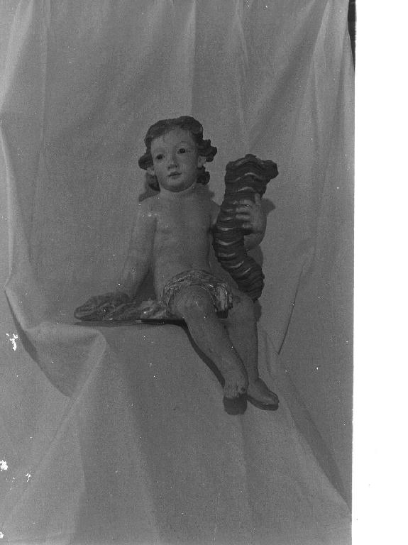 ANGELO (statuetta portacandelabro, elemento d'insieme) di Maragliano Anton Maria (maniera) (ultimo quarto sec. XVIII)