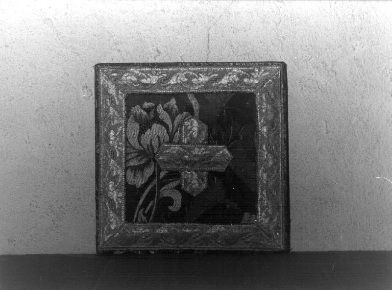 motivo decorativo floreale (borsa, opera isolata) - manifattura ligure (seconda metà sec. XVIII)