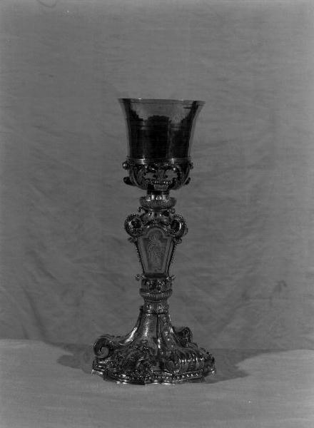 calice, elemento d'insieme - bottega genovese (secondo quarto sec. XX)