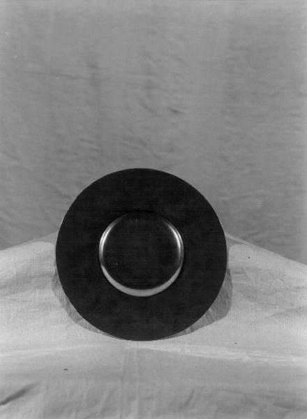 patena, opera isolata - bottega ligure (primo quarto sec. XX)