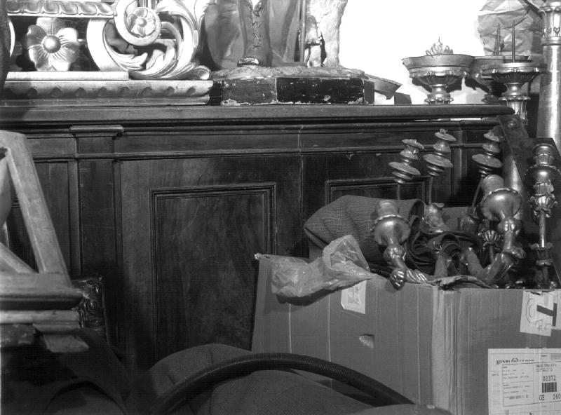 armadio, opera isolata - bottega ligure (seconda metà sec. XIX)