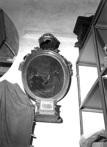 cornice architettonica, elemento d'insieme - bottega ligure (seconda metà sec. XIX)