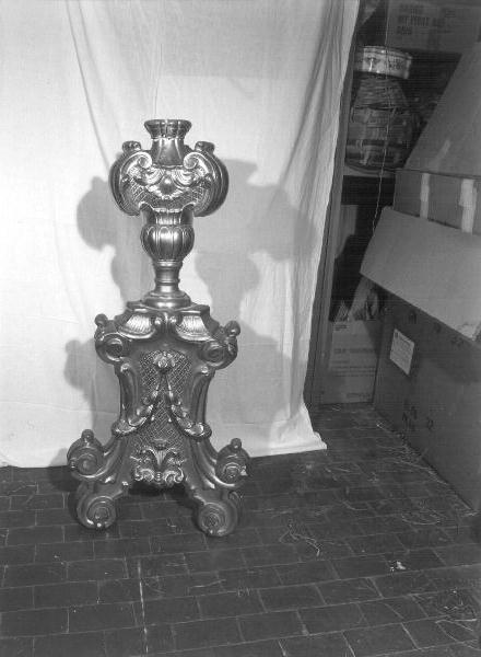 base, elemento d'insieme - bottega ligure (ultimo quarto sec. XIX)