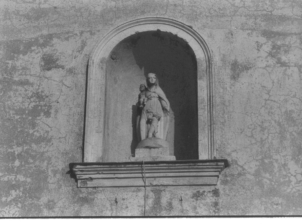 Madonna Assunta (statua, opera isolata) - bottega ligure (fine sec. XIX)