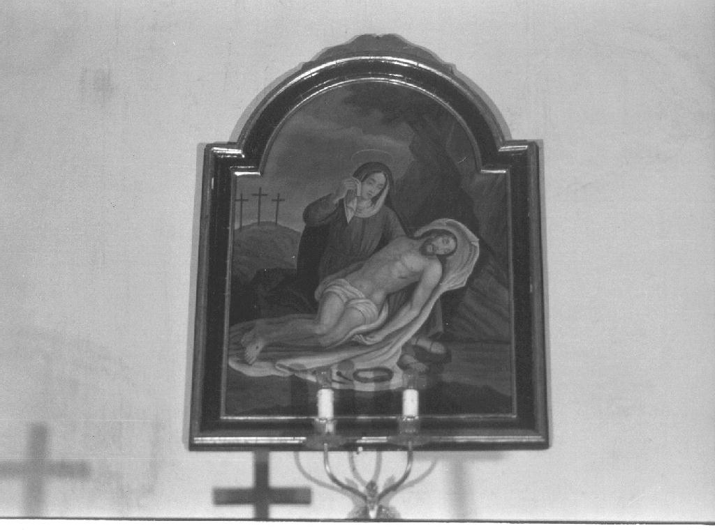 STAZIONI DELLA VIA CRUCIS (Via Crucis, ciclo) - bottega ligure (prima metà sec. XX)