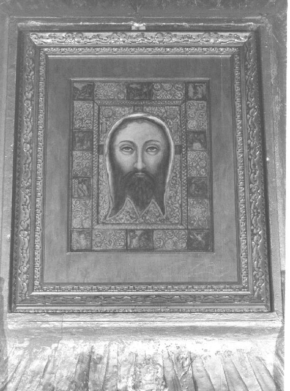 volto di Cristo (dipinto, opera isolata) - ambito ligure (seconda metà sec. XIX)