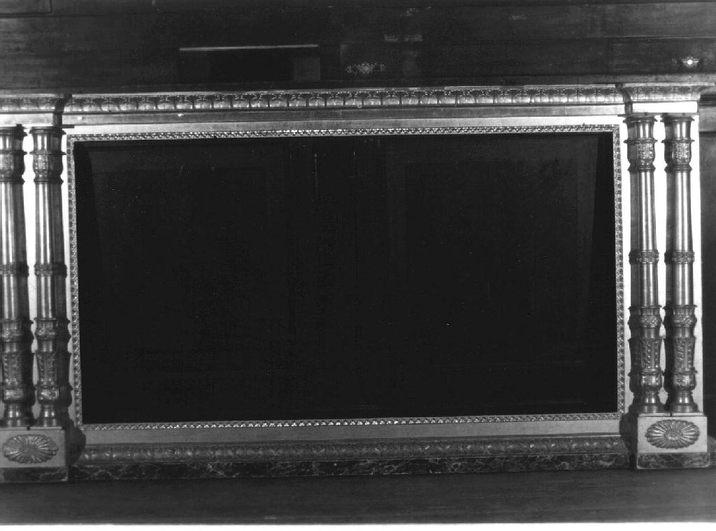 cornice di paliotto, opera isolata - bottega ligure (fine sec. XIX)