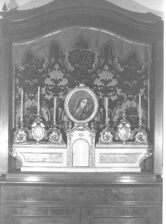 Madonna (altare portatile, elemento d'insieme) - PRODUZIONE LIGURE (prima metà sec. XX)