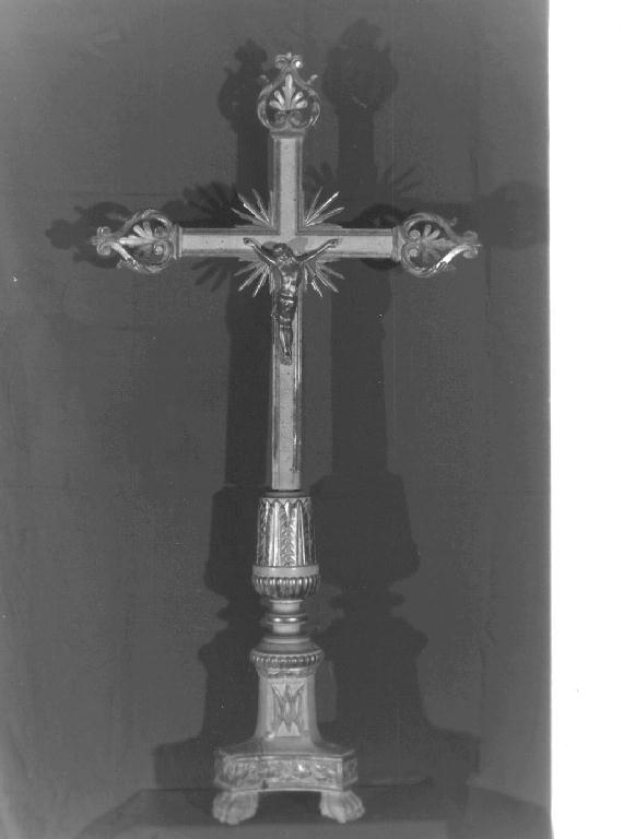 CRISTO CROCIFISSO (croce, opera isolata) - bottega ligure (prima metà sec. XX)