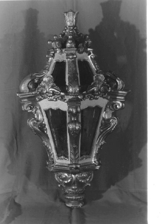 lanterna processionale, serie - PRODUZIONE LIGURE (fine sec. XIX)