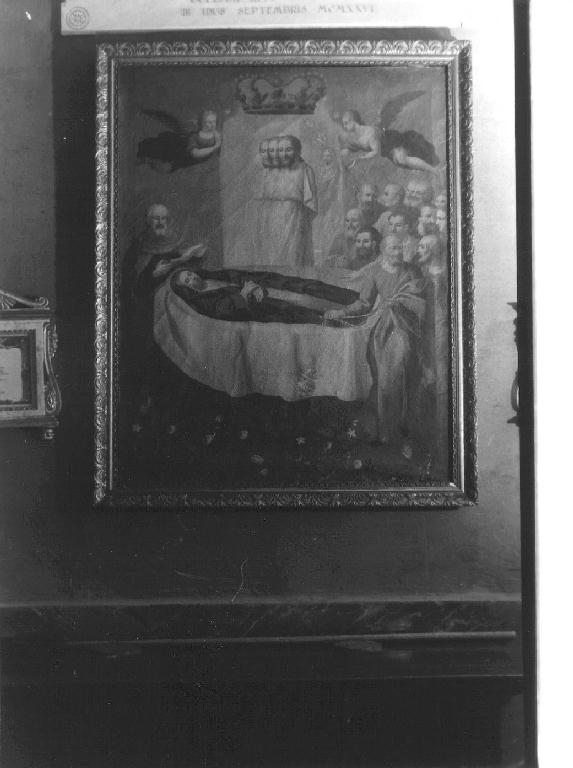 transito della Madonna (dipinto, opera isolata) - ambito italiano (fine/inizio secc. XVIII/ XIX)