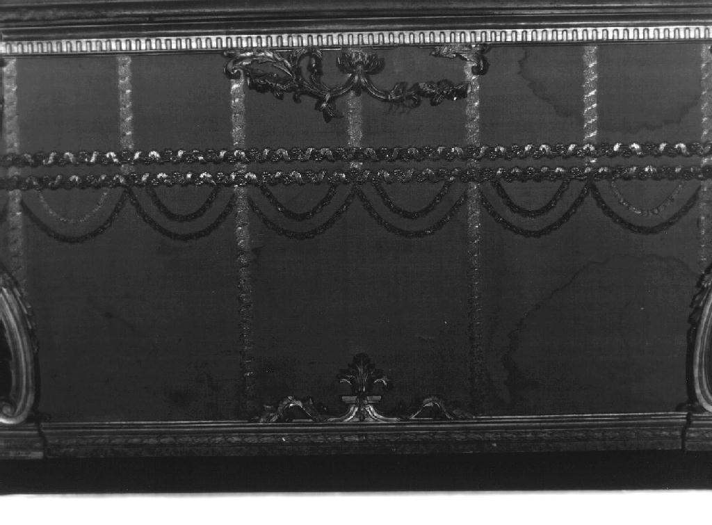 paliotto, elemento d'insieme - manifattura italiana (seconda metà sec. XIX)