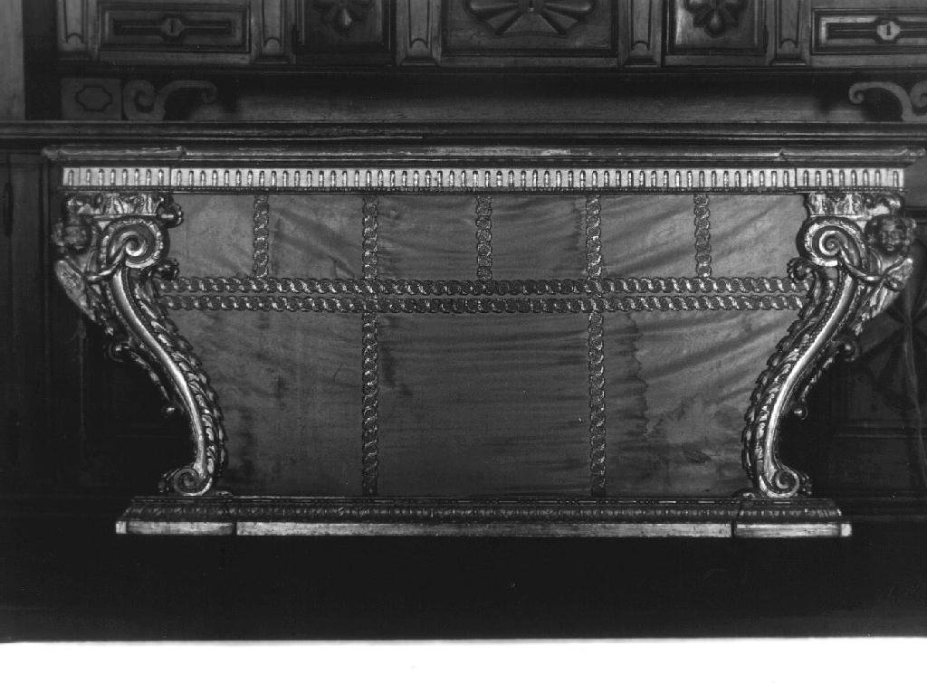 cornice di paliotto, opera isolata - bottega ligure (seconda metà sec. XIX)