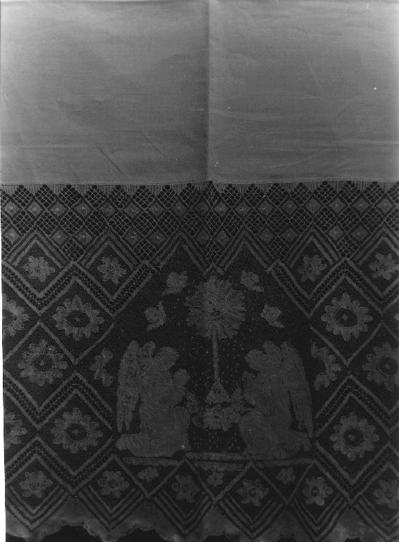 tovaglia d'altare, opera isolata - manifattura ligure (sec. XIX)