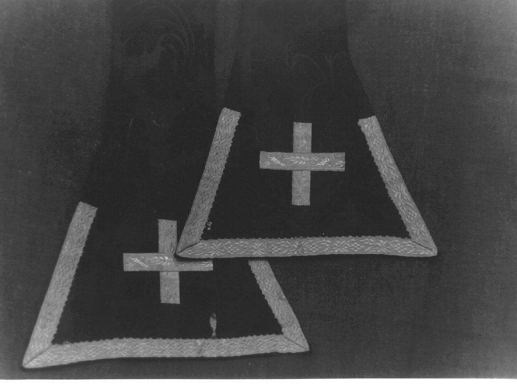 stola, opera isolata - manifattura ligure (seconda metà sec. XIX)