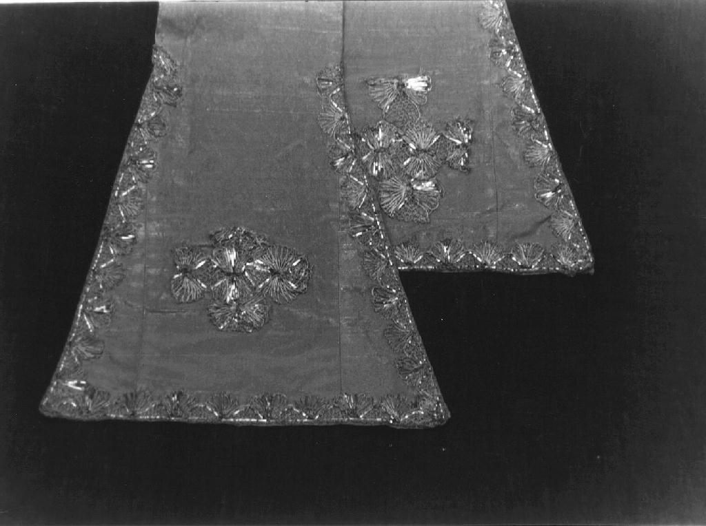 stola, opera isolata - manifattura ligure (sec. XVIII)