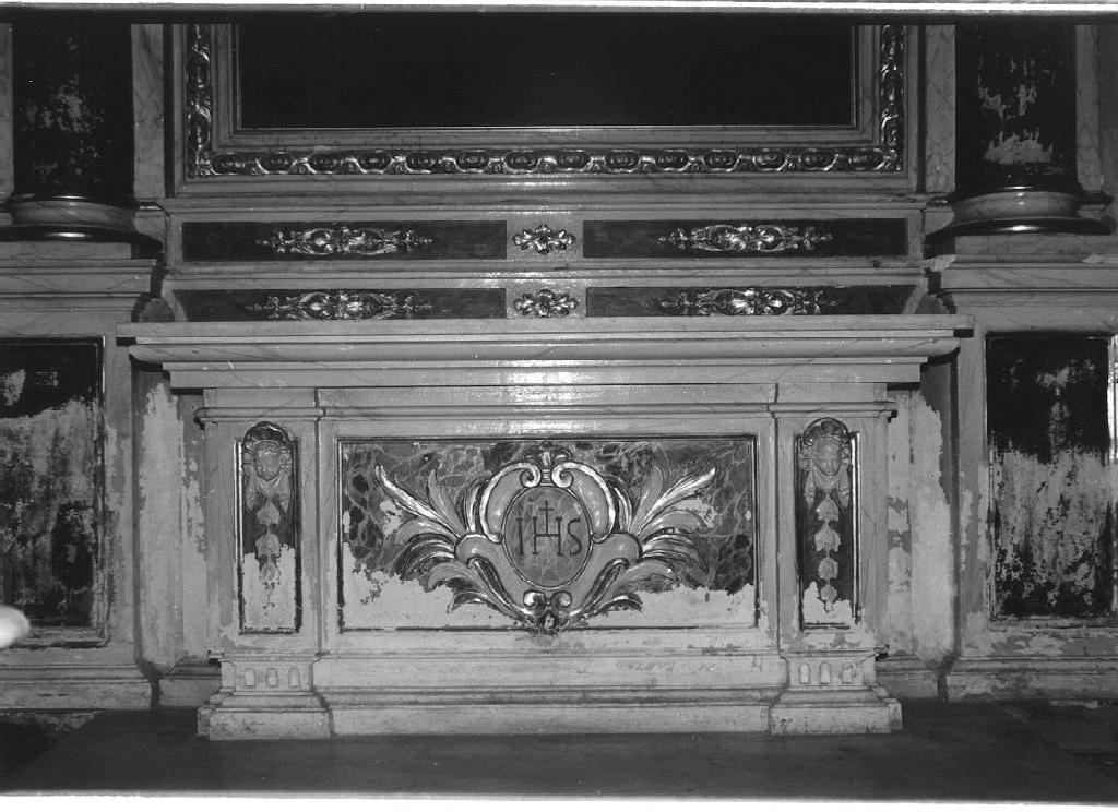 altare, insieme - bottega italiana (ultimo quarto sec. XIX)