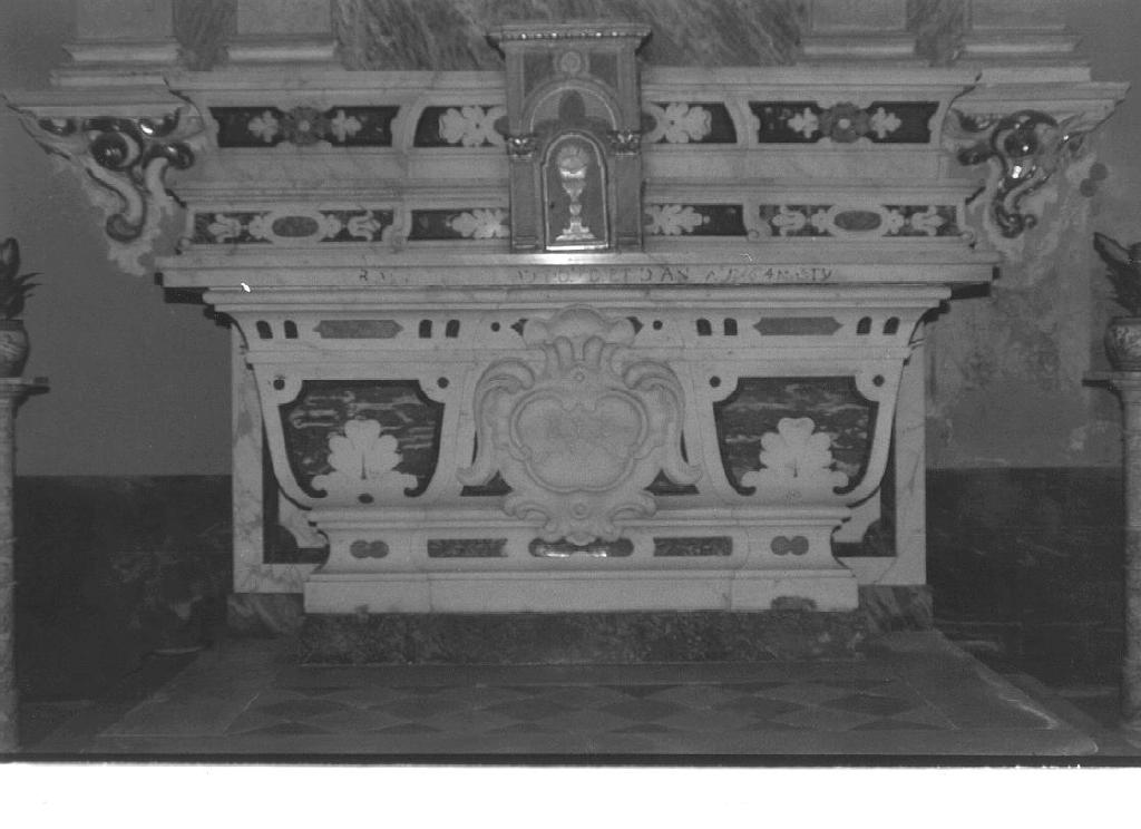 altare, insieme - bottega ligure (sec. XVIII)