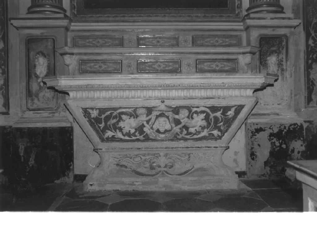 altare, insieme - produzione italiana (fine sec. XVIII)