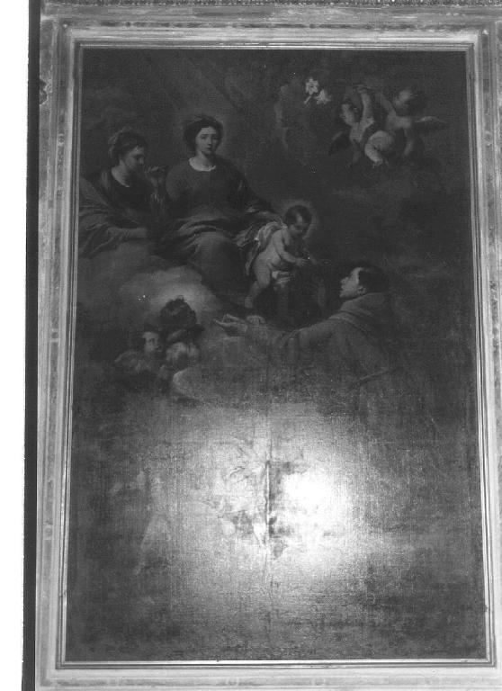 Madonna del Carmelo e santi (pala d'altare, elemento d'insieme) di Carbone Giovanni Bernardo (sec. XVII)