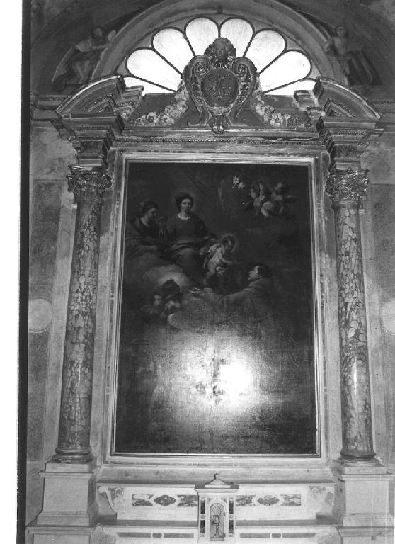 fastigio d'altare, elemento d'insieme - produzione italiana (sec. XVIII)