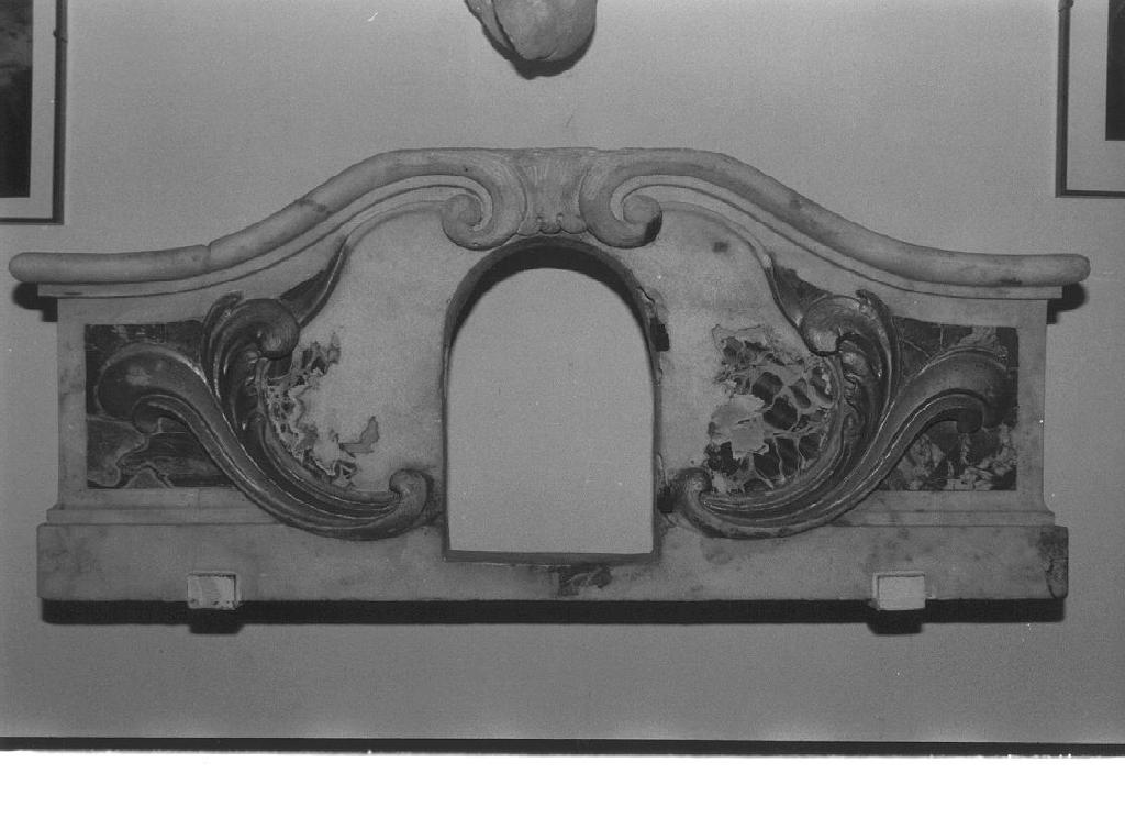 altare, frammento - bottega ligure (sec. XVIII)