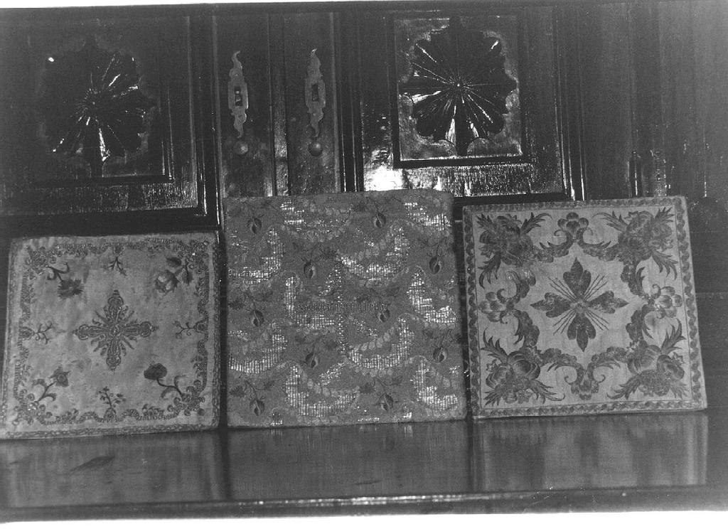 borsa, coppia - manifattura ligure (secc. XVIII/ XIX)