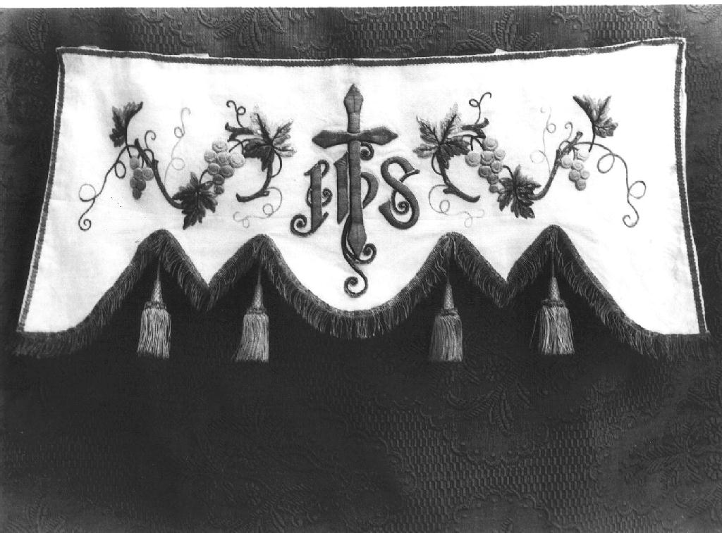 conopeo di tabernacolo, opera isolata - manifattura ligure (seconda metà sec. XVIII)