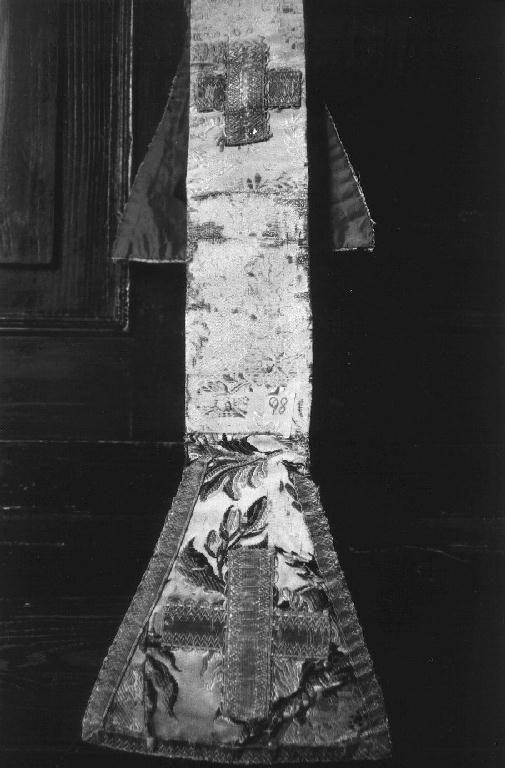 manipolo, opera isolata - manifattura ligure (fine/inizio secc. XVIII/ XIX)