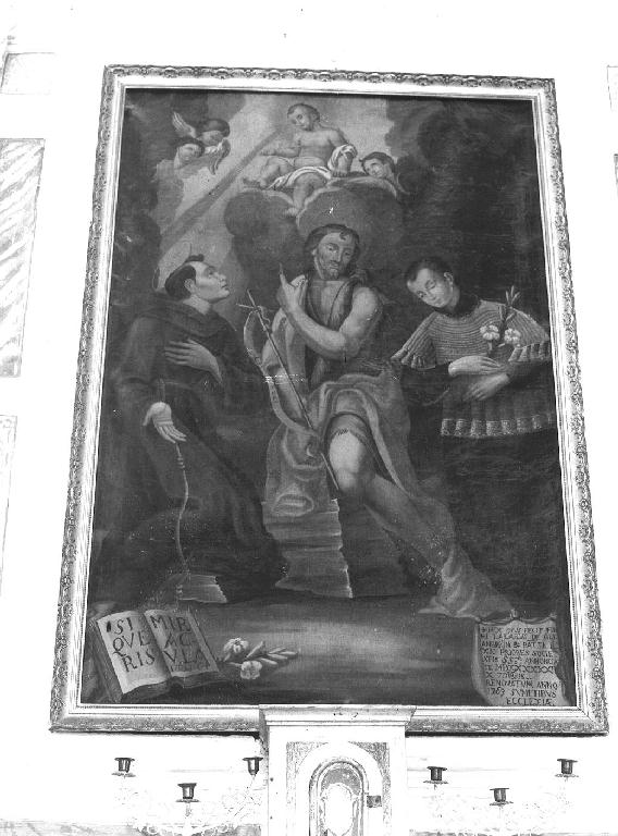 Madonna con Bambino e Santi (dipinto, opera isolata) - ambito ligure (sec. XVI)