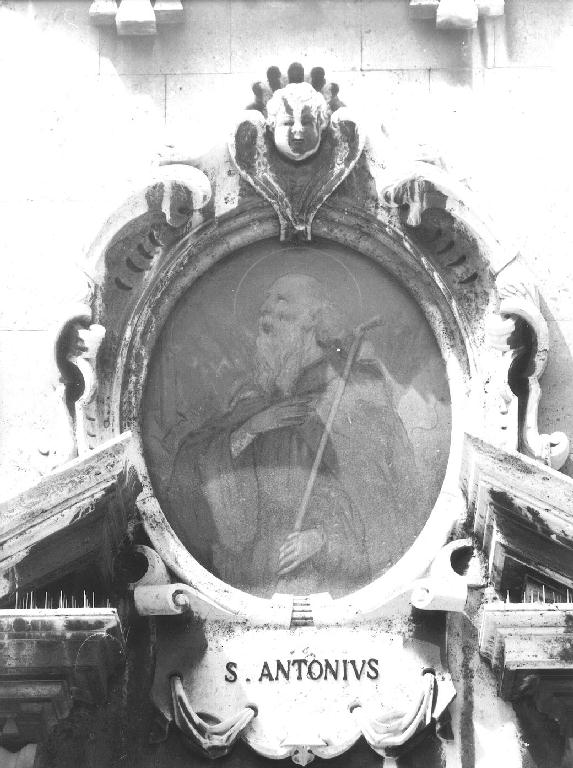 Sant'Antonio (dipinto, elemento d'insieme) - ambito ligure (fine sec. XVI)
