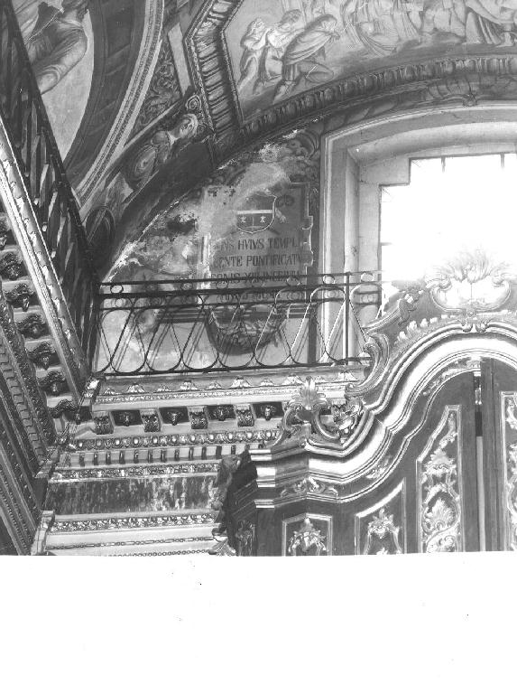 stemma papale di Leone XIII (lapide, elemento d'insieme) - ambito ligure (inizio sec. XX)