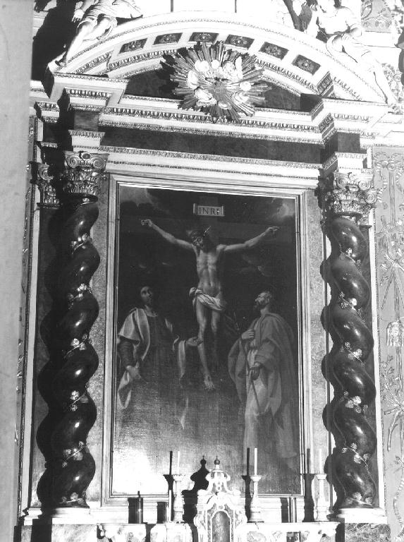 cornice architettonica, elemento d'insieme - PRODUZIONE LIGURE (seconda metà sec. XVII)