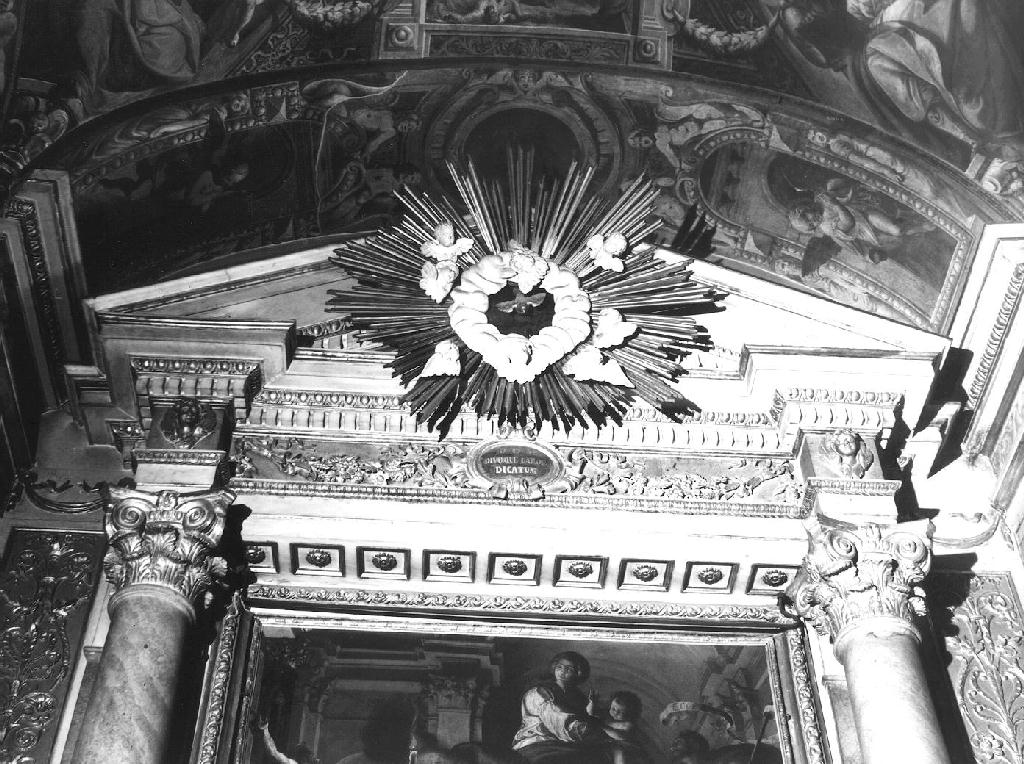 raggiera, opera isolata - PRODUZIONE LIGURE (sec. XIX)