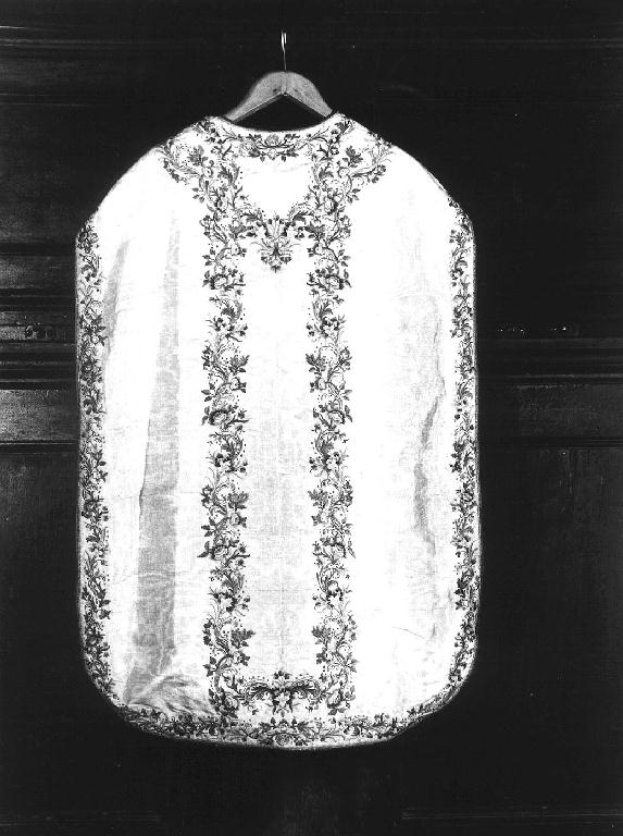 motivi decorativi floreali (paramento liturgico, opera isolata) - manifattura ligure (metà sec. XVIII)