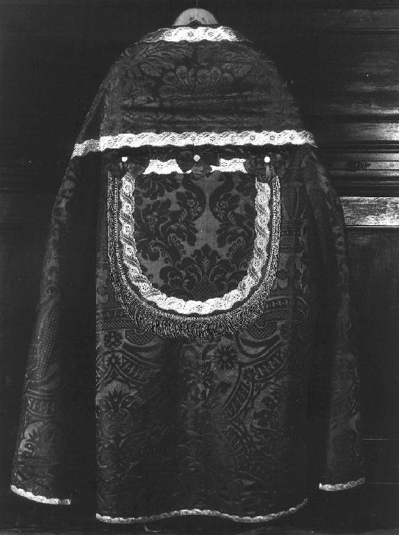 motivi decorativi floreali (piviale, opera isolata) - manifattura ligure (fine/inizio secc. XVI/ XVII)