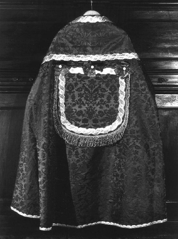 motivi decorativi floreali (piviale, opera isolata) - manifattura ligure (fine sec. XVII)