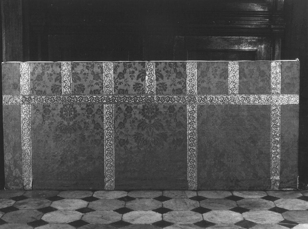 motivi decorativi floreali (paliotto, opera isolata) - manifattura ligure (fine/inizio secc. XVIII/ XIX)