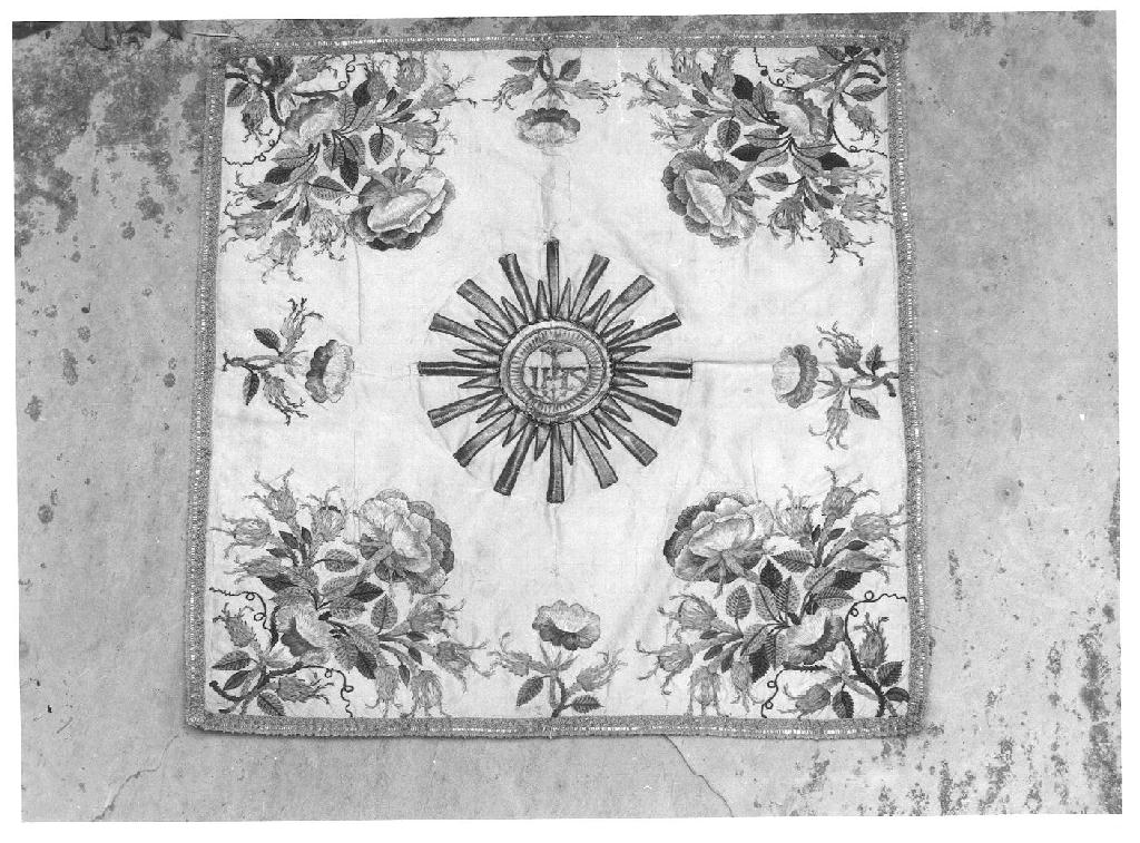 velo di calice, opera isolata - manifattura ligure (sec. XVIII)