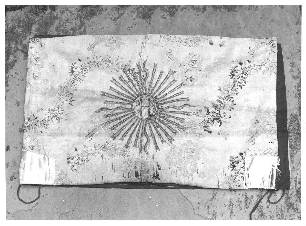 velo omerale, opera isolata - manifattura ligure (seconda metà sec. XVIII)